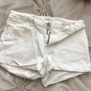 white pacsun shorts BRAND NEW